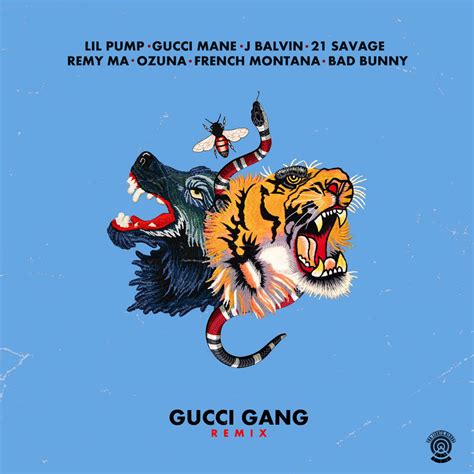 gucci gang con letra|Gucci Gang (Spanish Remix) (feat. Bad Bunny, J Balvin.